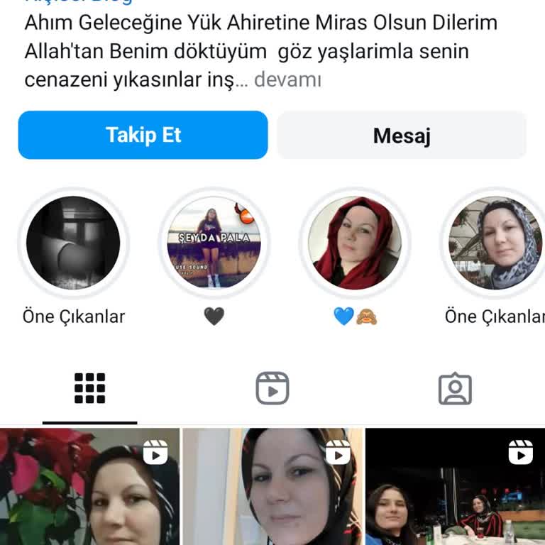 Tehdit Ve Sahte Hesap Sorunu