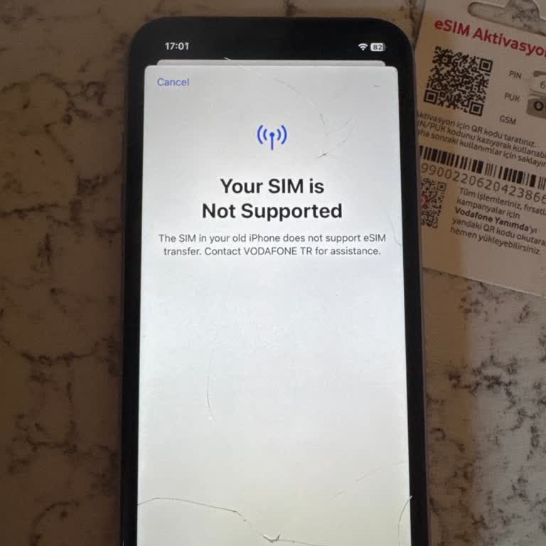 E-sim Aktivasyonunda Tek Kullanım Sorunu