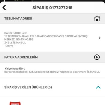 Yanlış Teslimat Ve Geç Gelen Fatura Sorunu