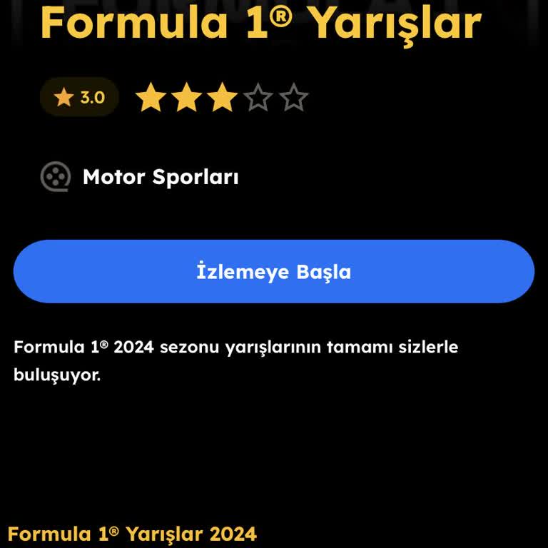 F1 Yayın Kalitesi Ve Erişim Sorunları