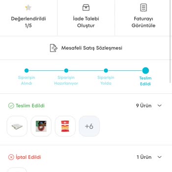 Teslim Edilmeyen Ürünler Ve Geciken Ücret İadesi