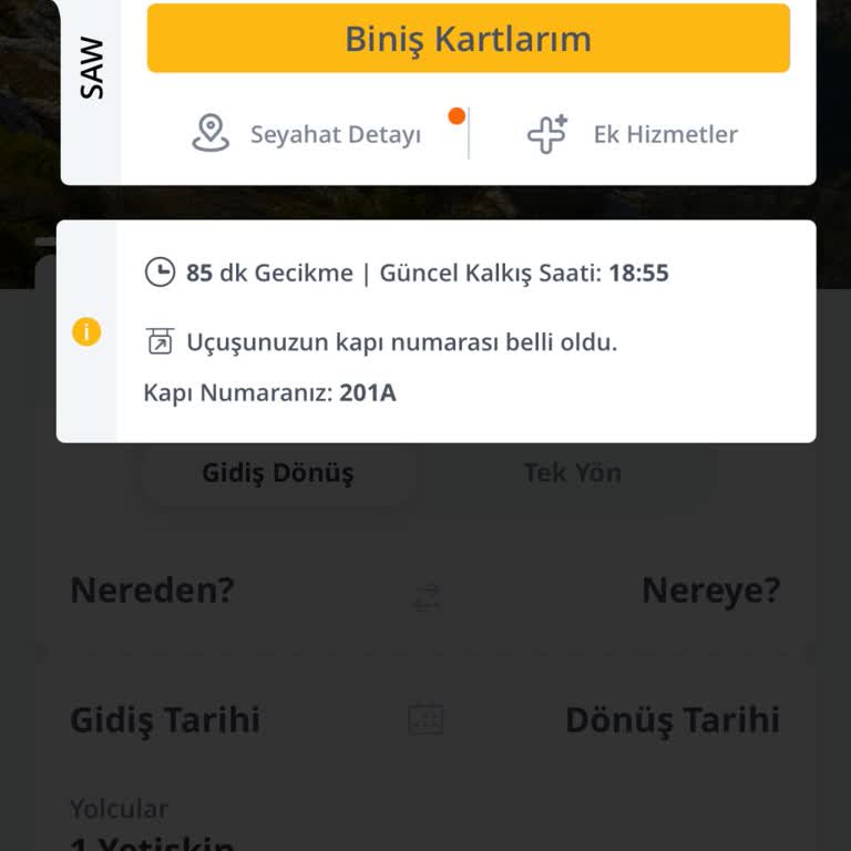 Hava Şartları Çelişkisi: Pegasus Rötarı