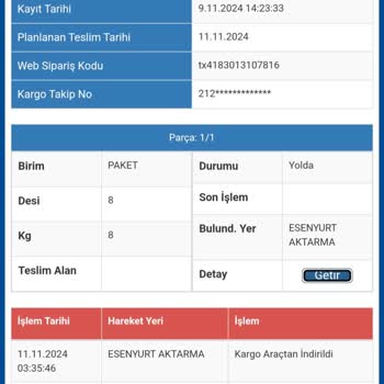 Sürat Kargo'da 13 Günlük Gecikme Ve İletişim Sorunu