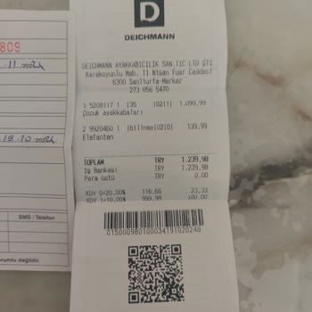 Deichmann'dan Aldığım Ayakkabı 1 Ayda Açıldı