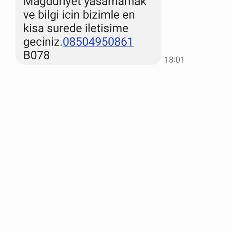 Asılsız Hukuk Bürosu Mesajlarıyla Mağduriyet