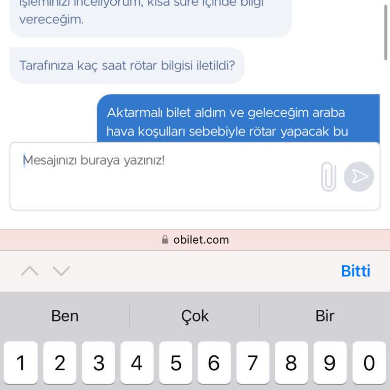 Kale Seyahat Bilet İptalinde Müşteri Memnuniyetsizliği