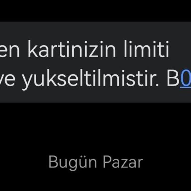İzinsiz Kredi Kartı Limit Artışı