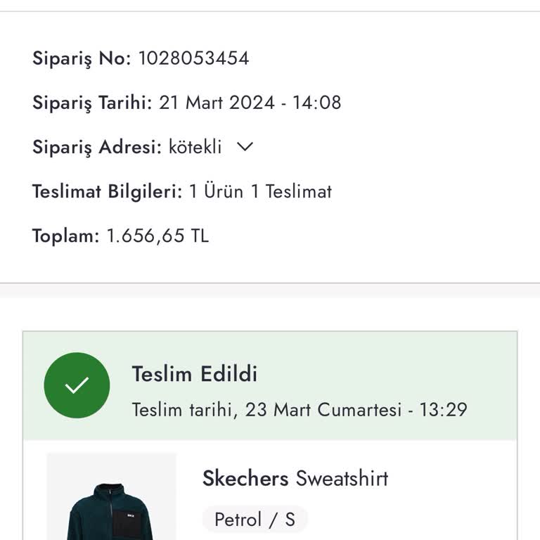 Skechers Peluş Polarında Çekme Ve Tiftiklenme Sorunu