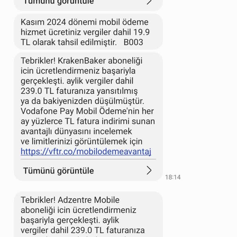 İzinsiz Abonelikler Ve Fatura Mağduriyeti
