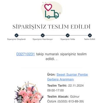Geç Teslimat Ve Solmuş Çiçekler