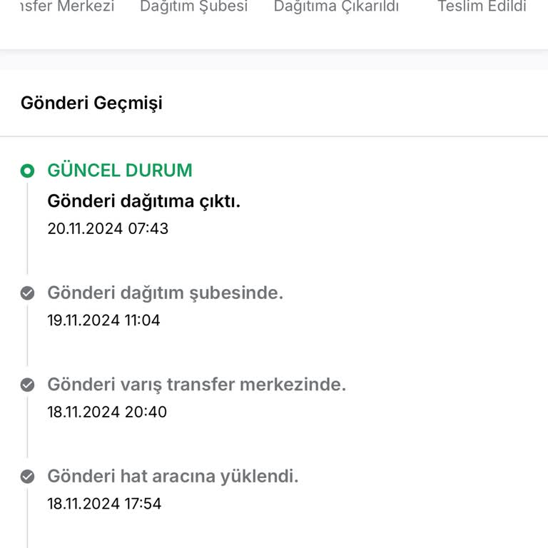 PTT Kargo'nun Teslimat Gecikmesi Ve İlgisiz Çalışanlar