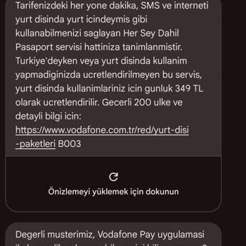 Vodafone Müşteri Hizmetleri İle Yaşanan Faturalı Hat Sorunu