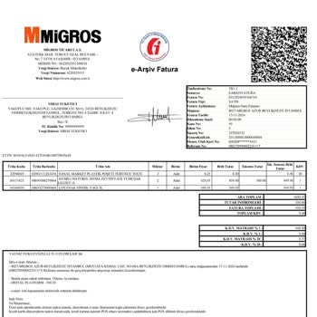 Migros Sanal Market'te Son Kullanma Tarihi Geçmiş Ürün Sorunu Ve Yetersiz Müşteri Hizmeti