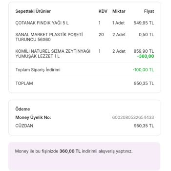 Migros Sanal Market'te Son Kullanma Tarihi Geçmiş Ürün Sorunu Ve Yetersiz Müşteri Hizmeti