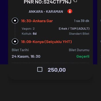 YHT Gecikmesi Yüzünden Otobüs Seferini Kaçırdık