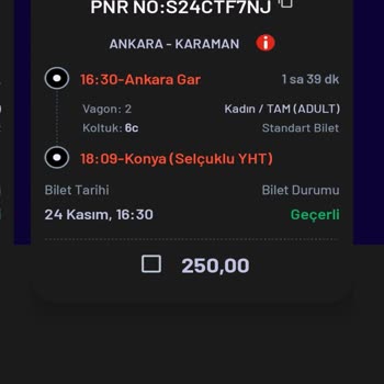 YHT Gecikmesi Yüzünden Otobüs Seferini Kaçırdık