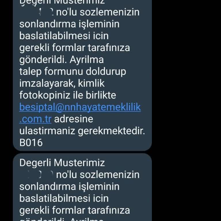 NN Hayat Emeklilik Çıkış Sürecinde Yaşanan Sorunlar