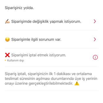 Yemek Sepeti'nde Sipariş Sorunu Ve İletişim Zorluğu