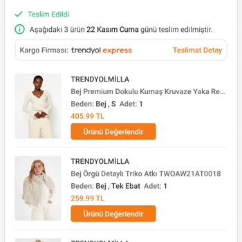 Trendyol Express Teslimatında Eksik Ürün Sorunu