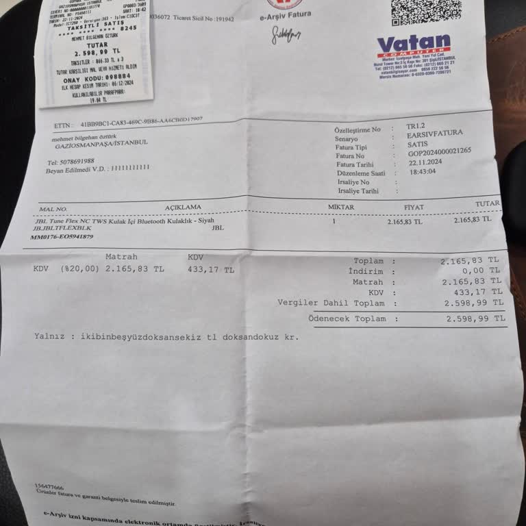 JBL Tune Flex Kulaklıkta Kronik Sağ Kulak Sorunu
