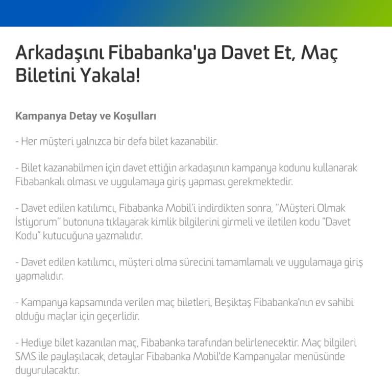 Fibabanka'nın Yanıltıcı Kampanya Deneyimi!