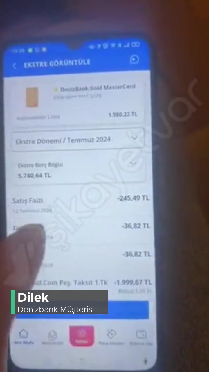 Denizbank Satış Faizi Adında Aldığınız Paralar Nedir? videonun kapak resmi