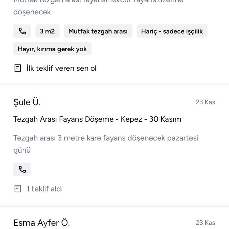 Armut.com'da Teklif Ücreti Ve İlan Yönetimi Sorunları