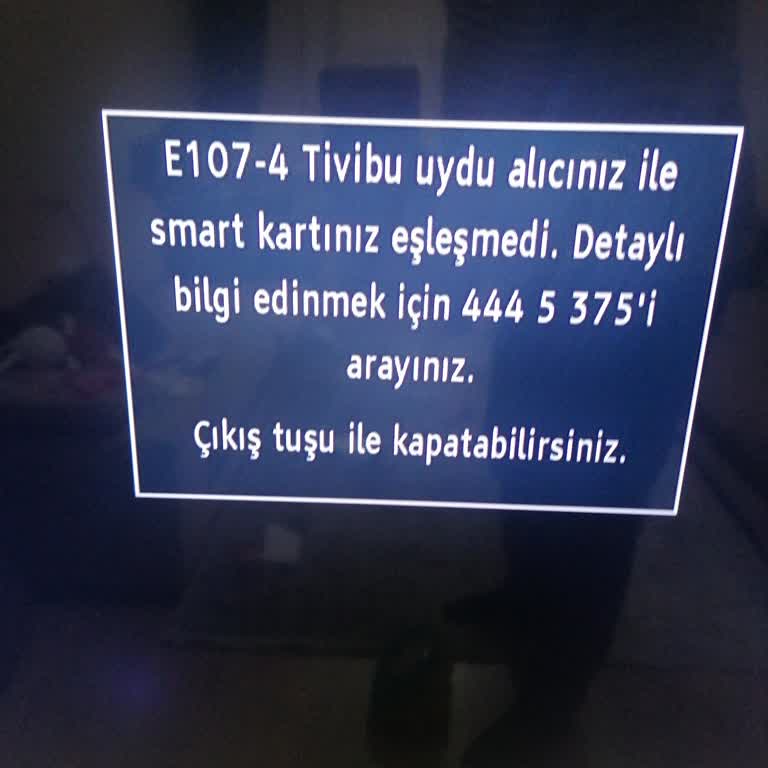 Tivibu Uydu Alıcısı Sorunu Ve Servis İlgisizliği