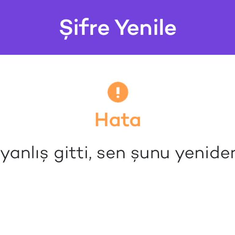 Tosla Hesabına Erişim Sorunu Ve Şifre Sıfırlama Problemi