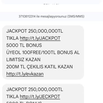 Vodafone'da Sürekli Gelen Bahis Mesajları Sorunu