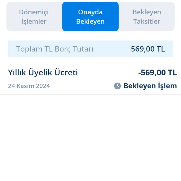 Yıllık Üyelik Ücreti İadesi Sorunu