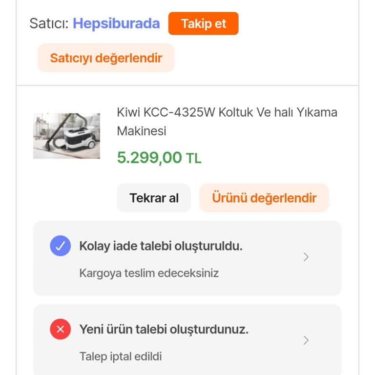 Ürün İadesinde Yaşanan Sorun Ve Mağduriyet