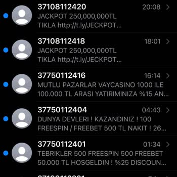 Vodafone'dan Gelen Yasa Dışı Mesajlar Ve Yetersiz Müşteri Hizmetleri