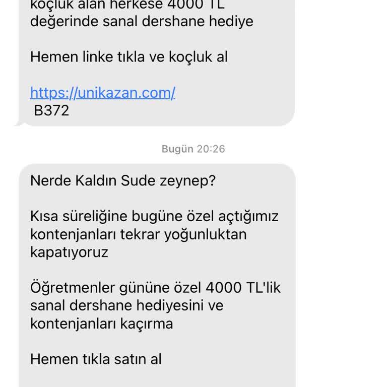 İstenmeyen SMS'ler Ve İptal Zorluğu