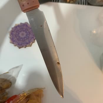 Schafer Çeyiz İçin Alınan Bıçak Setinde Paslanma Sorunu