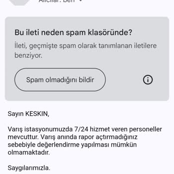 Hasarlı Bagaj Ve Yetersiz Personel Hizmeti