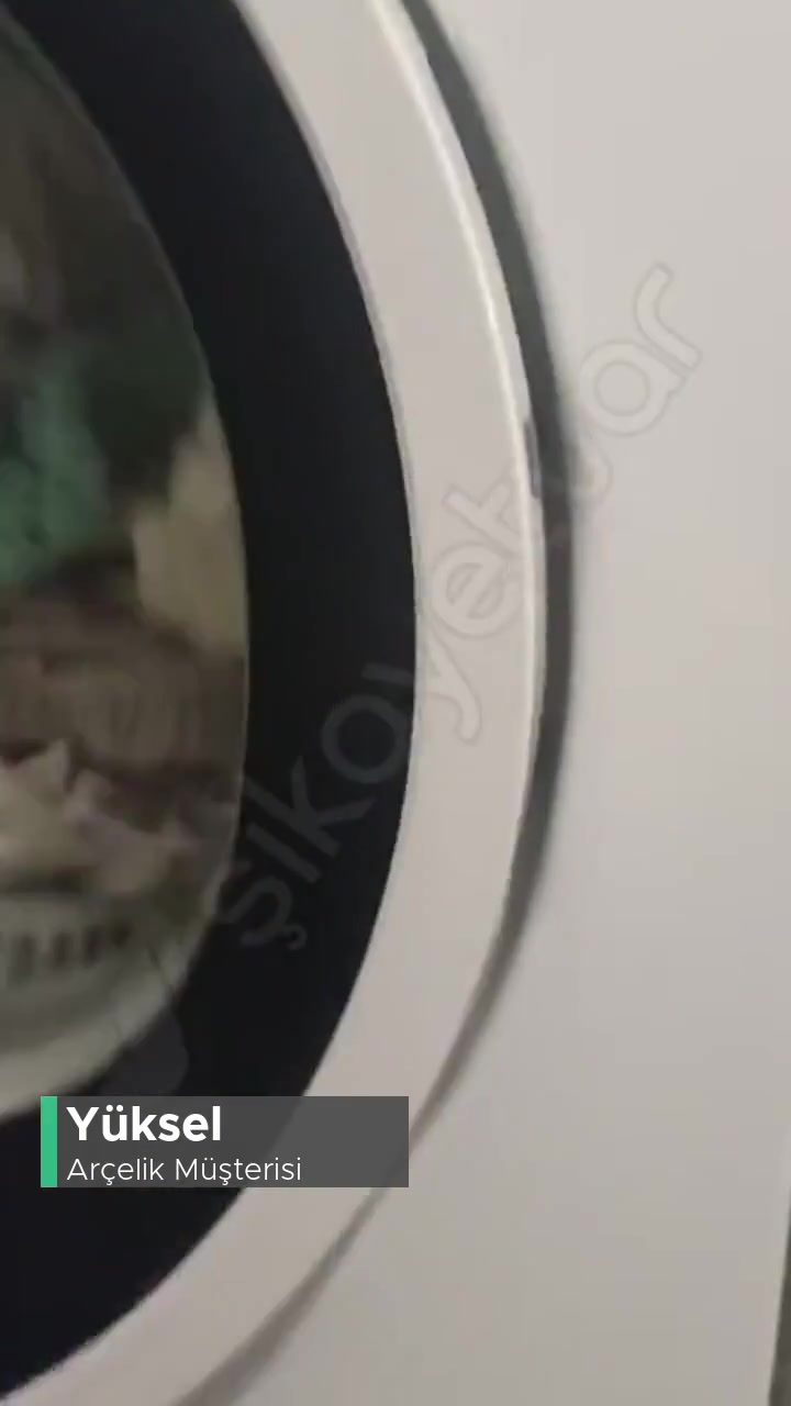 Arçelik Makinede Sesli Çalışma Var! videonun kapak resmi