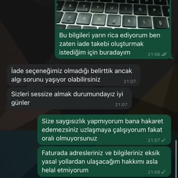 İade Taleplerine Cevap Vermeyen Kurumsallık