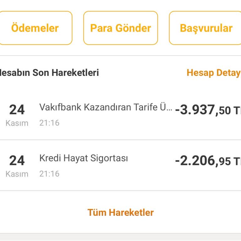 Kazandıran Tarife Ücreti Haksız Kesintisi