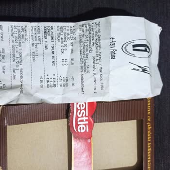 Nestle Çikolata Alışverişinde Hayal Kırıklığı