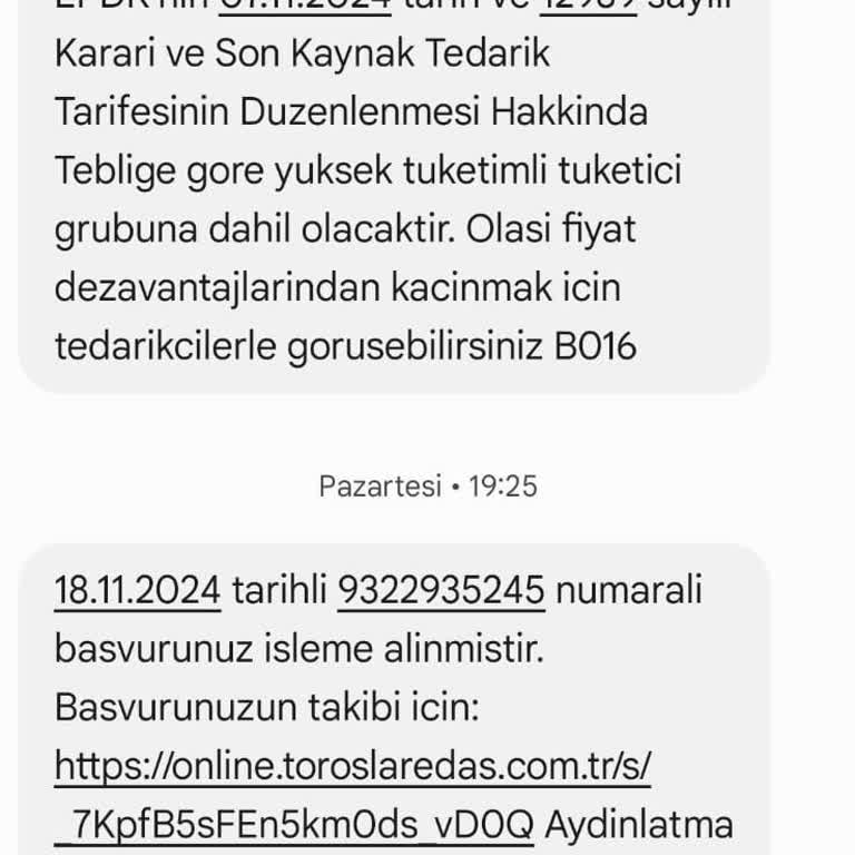 Elektrik Tarifesi Değişikliği Hakkında Belirsizlik