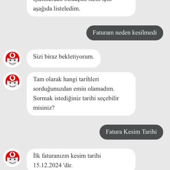 Fatura Kesim Tarihi Karmaşası: Vodafone Müşteri Hizmetleri Çıkmazı