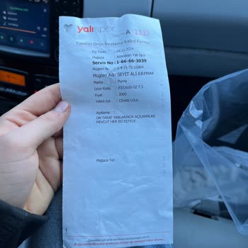 Puma Ayakkabıda Beklenmedik Yırtılma Sorunu