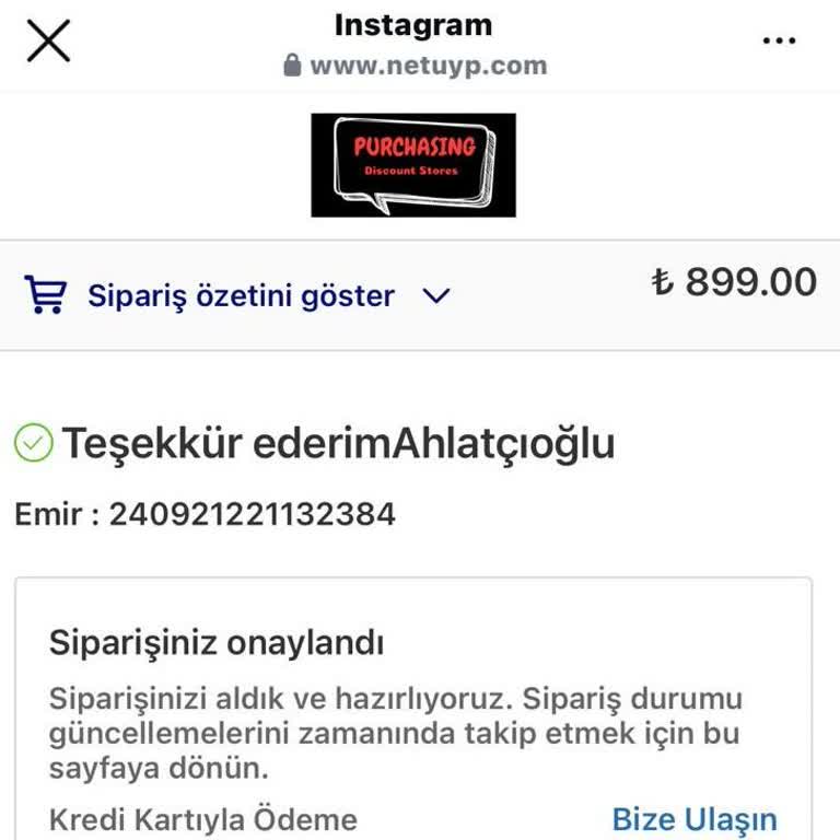 İki Aydır Ulaşmayan Sipariş Ve Hukuki Tehdit