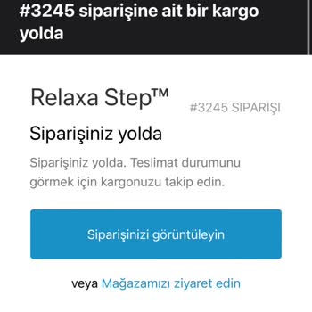 Sipariş Verilen Akupunktur Terliği Teslim Edilmedi