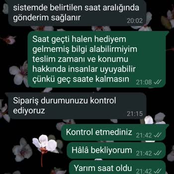 Öğretmenler Günü Siparişinde Teslimat Sorunu Ve İletişim Eksikliği