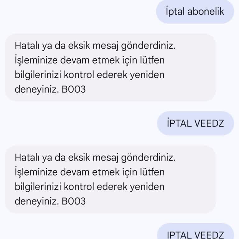 Veedz Aboneliği Ve İptal Sürecinde Yaşanan Sorunlar