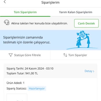 Aynı Gün Teslimat Sözü Tutulmadı, Mahcubiyet Yaşadım