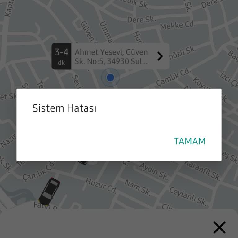 Martı Tag Uygulamasında Sürekli Sistem Hatası