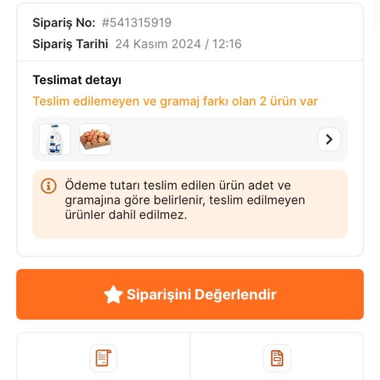 Eksik Ürün Nedeniyle Kampanya Avantajının Kaybı